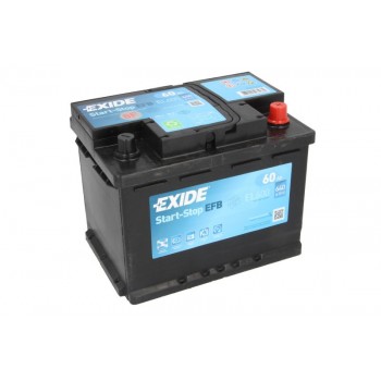 Аккумулятор Exide 60Ah/640A START&STOP EFB EL600