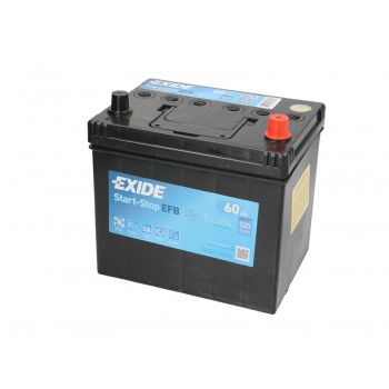 Аккумулятор Exide 60Ah/520A START&STOP EFB EL604