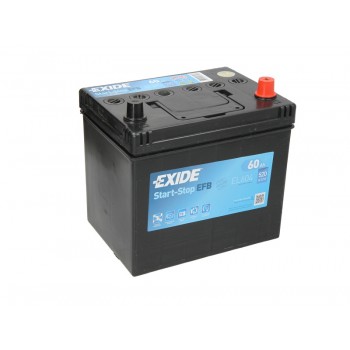 Аккумулятор Exide 60Ah/520A START&STOP EFB EL604