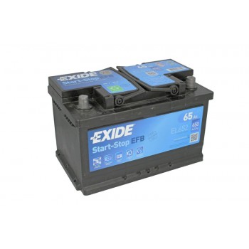Аккумулятор Exide 65Ah/650A START&STOP EFB EL652