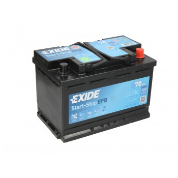 Аккумулятор Exide 70Ah/720A START&STOP EFB EL700