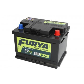 Аккумулятор Furya 60Ah/450A BAT60/450R/FURYA
