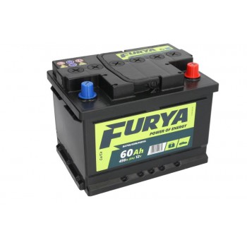 Аккумулятор Furya 60Ah/450A BAT60/450R/FURYA