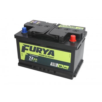 Аккумулятор Furya 72Ah/600A BAT72/600R/FURYA