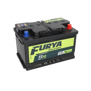 Аккумулятор Furya 72Ah/600A BAT72/600R/FURYA