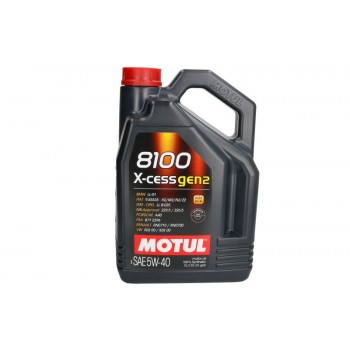 Моторное масло MOTUL 8100 X-CESS GEN2 5W40 5L