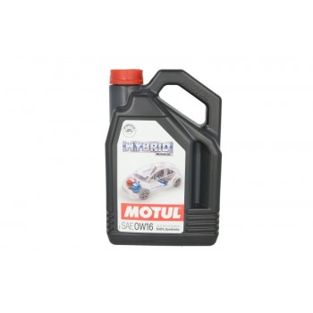 Моторное масло Motul HYBRID 0W16 (hybrid vehicles) 4L