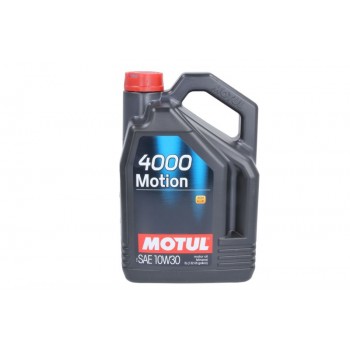   Моторное масло Motul 4000 MOTION 10W30 5L